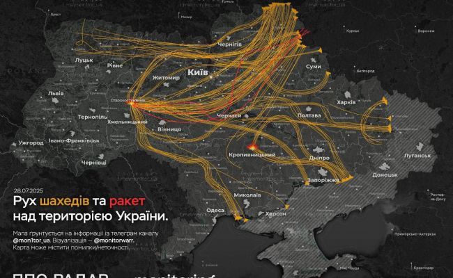 Юрий Подоляка: Ракетный удар по Украине (28.07.25): Староконстантинов