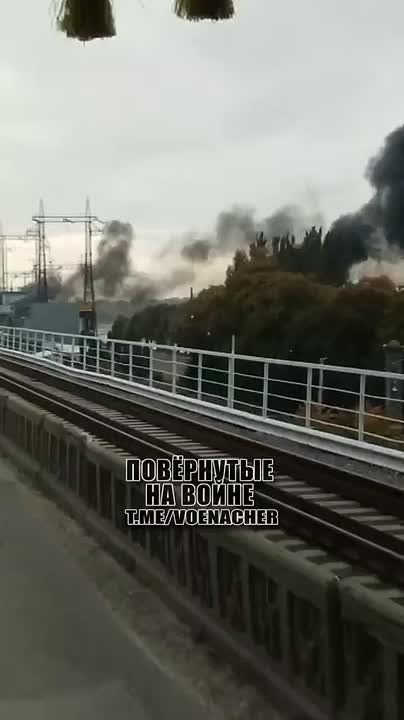 Кадры из района Кременчугской ГЭС в Светловодске