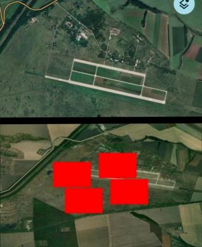 После дневного обстрела на аэродроме Канатово под Кировоградом возникли пожары